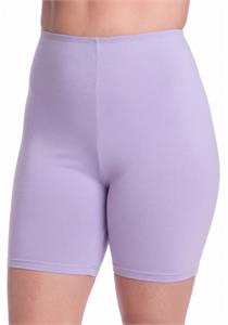 Anti Chafing 95% Cotton Pull On Boxer Shorts Lilac